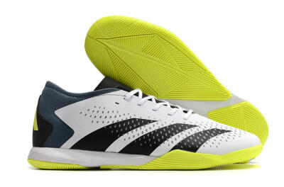 Adidas Predator Accuracy.3 IC Football Shoes - White/Black/Blue
