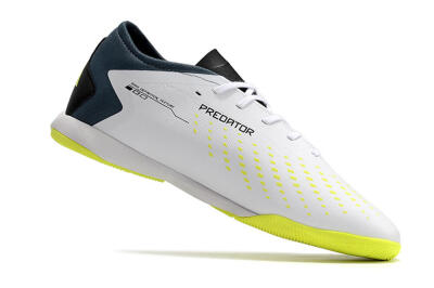 Adidas Predator Accuracy.3 IC Football Shoes - White/Black/Blue