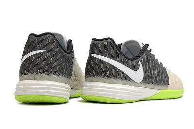 Nike Lunar Gato II IC Football Shoes - Grey/Black/White