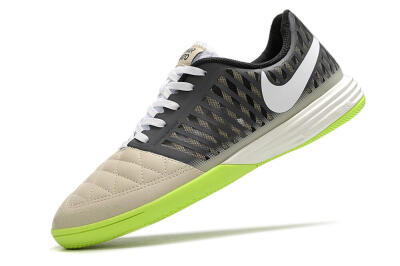 Nike Lunar Gato II IC Football Shoes - Grey/Black/White