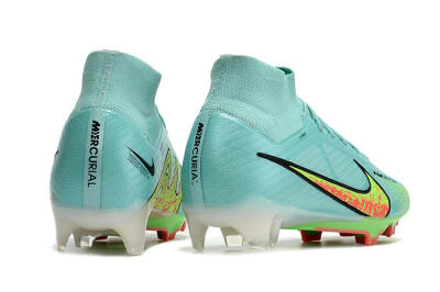 Nike Air Zoom Mercurial Superfly 9 Elite FG Football Boots - Blue/Green/Black