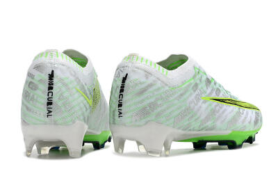 Nike Air Zoom Mercurial Vapor 15 Elite FG Football Boots - White/Green