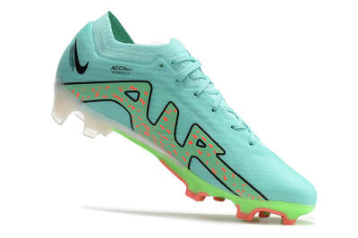 Nike Air Zoom Mercurial Vapor 15 Elite FG Football Boots - Blue/Green/Black