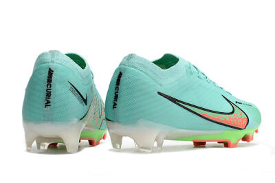 Nike Air Zoom Mercurial Vapor 15 Elite FG Football Boots - Blue/Green/Black