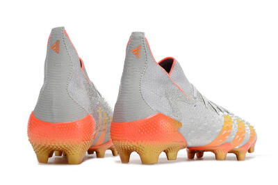 Adidas Predator Freak.1 FG Football Boots - Grey/Orange/Gold