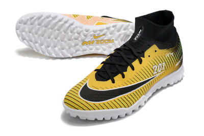 Nike Air Zoom Mercurial Superfly 9 Elite TF Football Shoes - Yellow/Black/White