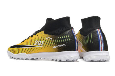 Nike Air Zoom Mercurial Superfly 9 Elite TF Football Shoes - Yellow/Black/White
