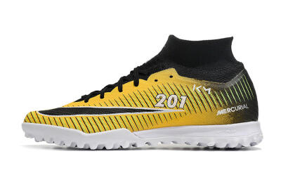 Nike Air Zoom Mercurial Superfly 9 Elite TF Football Shoes - Yellow/Black/White