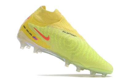 Nike Phantom GX Elite DF Link FG Football Boots - Orange/Yellow/Black