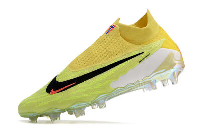 Nike Phantom GX Elite DF Link FG Football Boots - Orange/Yellow/Black