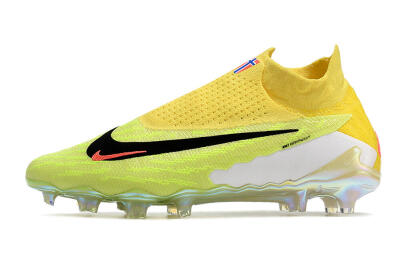 Nike Phantom GX Elite DF Link FG Football Boots - Orange/Yellow/Black