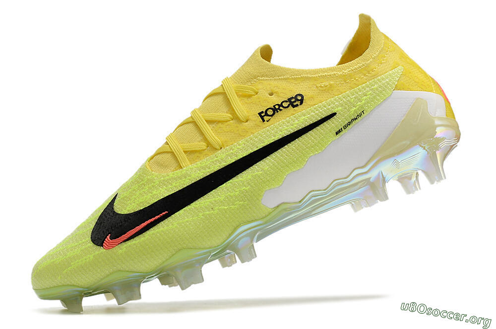 Nike Phantom GX Elite Link FG Football Boots - Orange/Yellow/Black 5