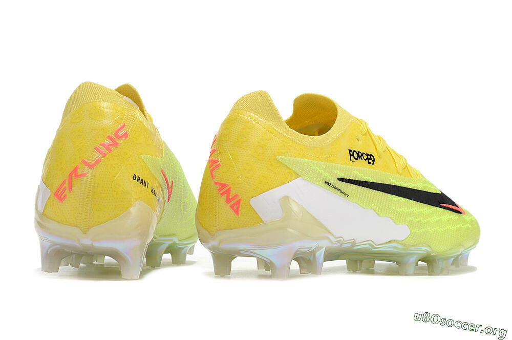 Nike Phantom GX Elite Link FG Football Boots - Orange/Yellow/Black 6