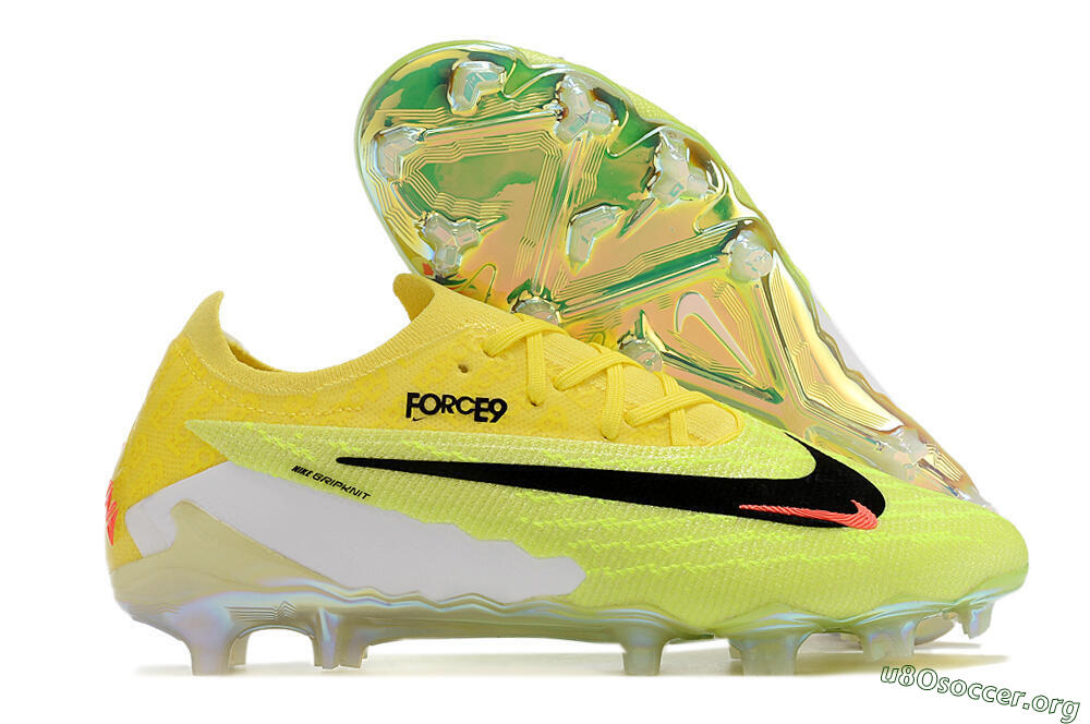 Nike Phantom GX Elite Link FG Football Boots - Orange/Yellow/Black 2