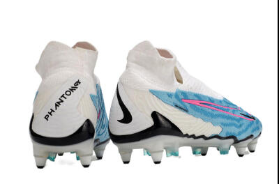 Nike Phantom GX Elite DF SG Football Boots - White/Blue/Pink
