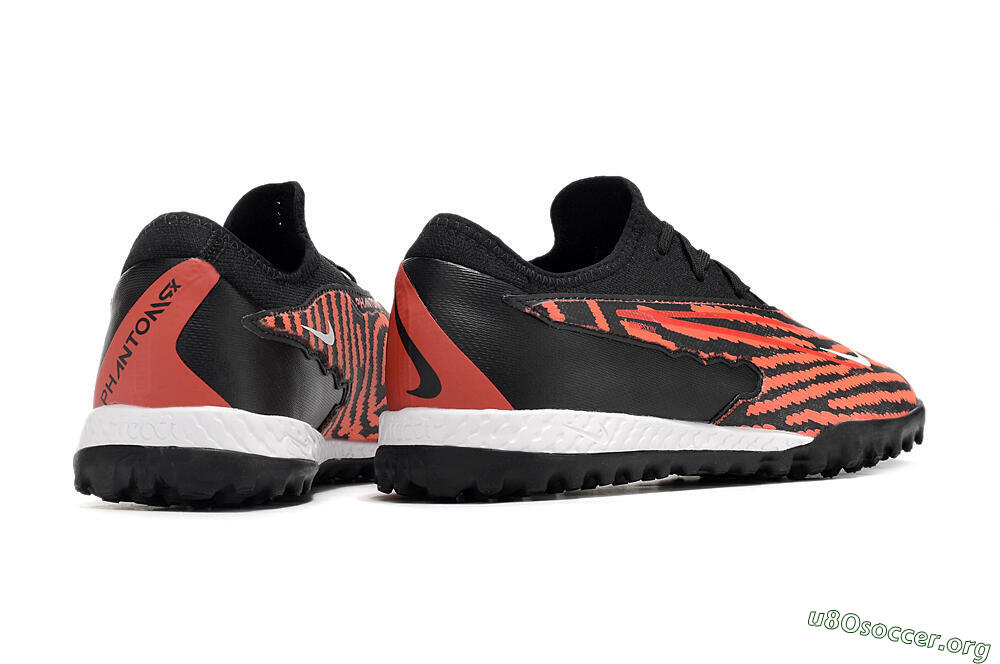 Nike React Phantom GX Pro TF Football Shoes - Red/Black/White 6