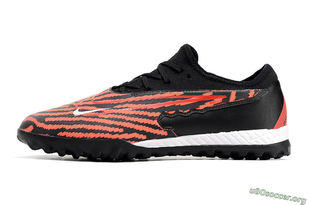 Nike React Phantom GX Pro TF Football Shoes - Red/Black/White 3