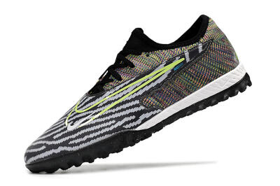 Nike React Phantom GX Pro TF Football Shoes - Black/Grey/Yellow