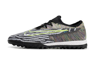 Nike React Phantom GX Pro TF Football Shoes - Black/Grey/Yellow