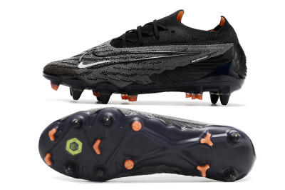 Nike Phantom GX Elite SG Football Boots - Black/Grey/White