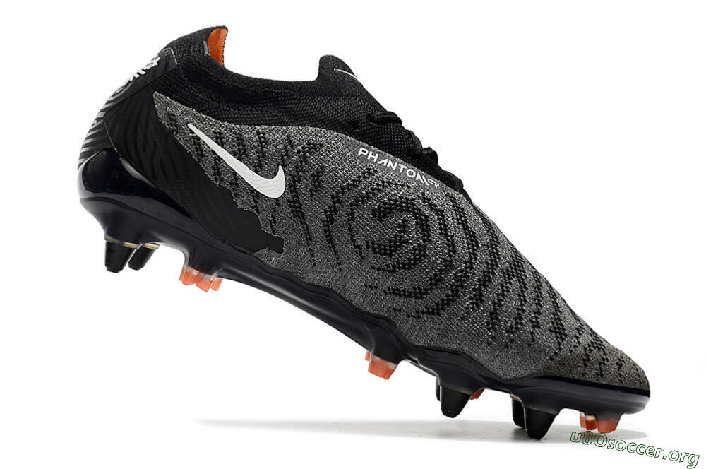 Nike Phantom GX Elite SG Football Boots - Black/Grey/White 5