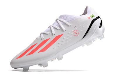 Adidas X Speedportal.1 Brazil FG Football Boots - White/Orange/Black