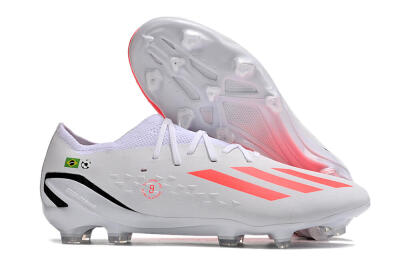 Adidas X Speedportal.1 Brazil FG Football Boots - White/Orange/Black