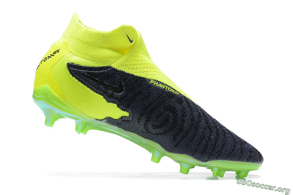 Nike Phantom GX Elite DF FG Football Boots - Yellow/Black 6