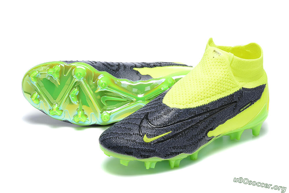 Nike Phantom GX Elite DF FG Football Boots - Yellow/Black 0
