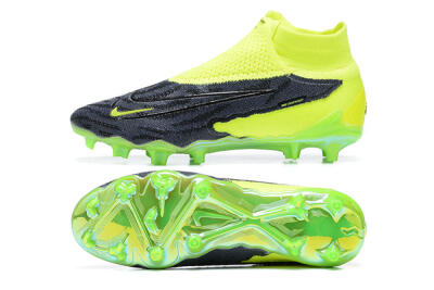 Nike Phantom GX Elite DF FG Football Boots - Yellow/Black