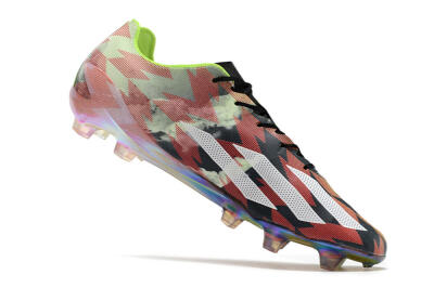 Adidas X Crazyfast Limited Edition FG Football Boots - White/Yellow/Orange/Black
