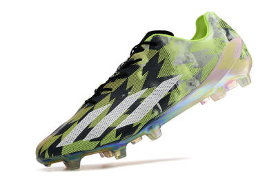 Adidas X Crazyfast Limited Edition FG Football Boots - White/Yellow/Orange/Black