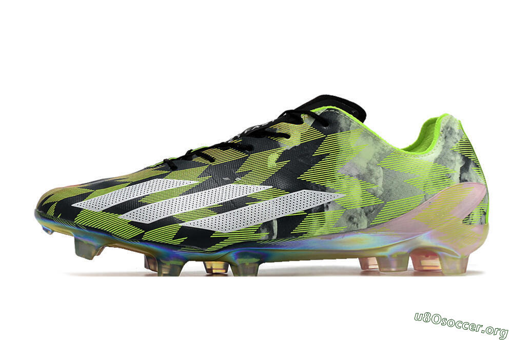 Adidas X Crazyfast Limited Edition FG Football Boots - White/Yellow/Orange/Black 3