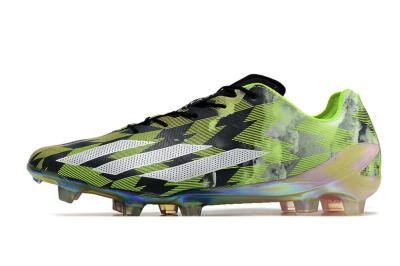 Adidas X Crazyfast Limited Edition FG Football Boots - White/Yellow/Orange/Black