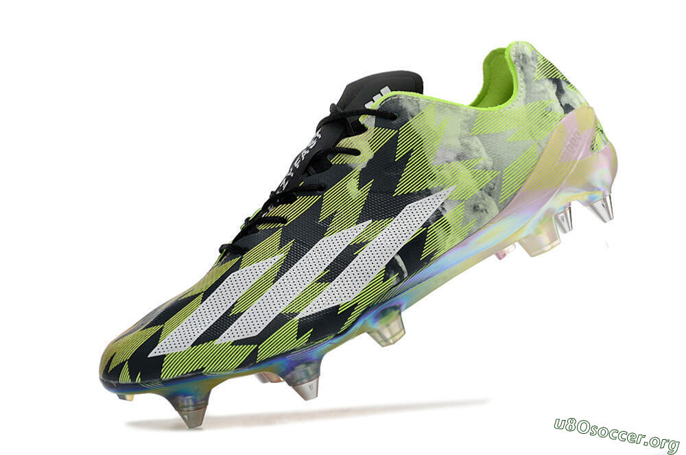 Adidas X Crazyfast Limited Edition SG Football Boots - White/Yellow/Orange/Black 4