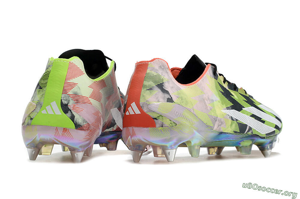 Adidas X Crazyfast Limited Edition SG Football Boots - White/Yellow/Orange/Black 6