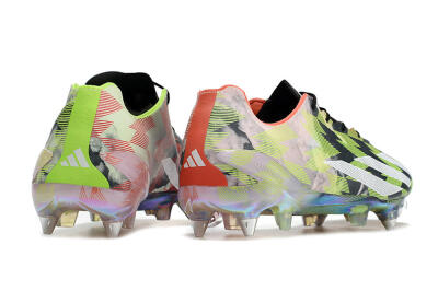Adidas X Crazyfast Limited Edition SG Football Boots - White/Yellow/Orange/Black