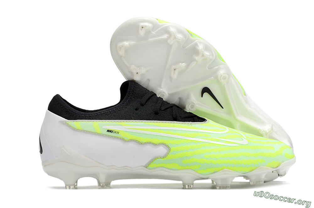 Nike React Phantom GX Academy FG Football Boots - Yellow/Black/White 2