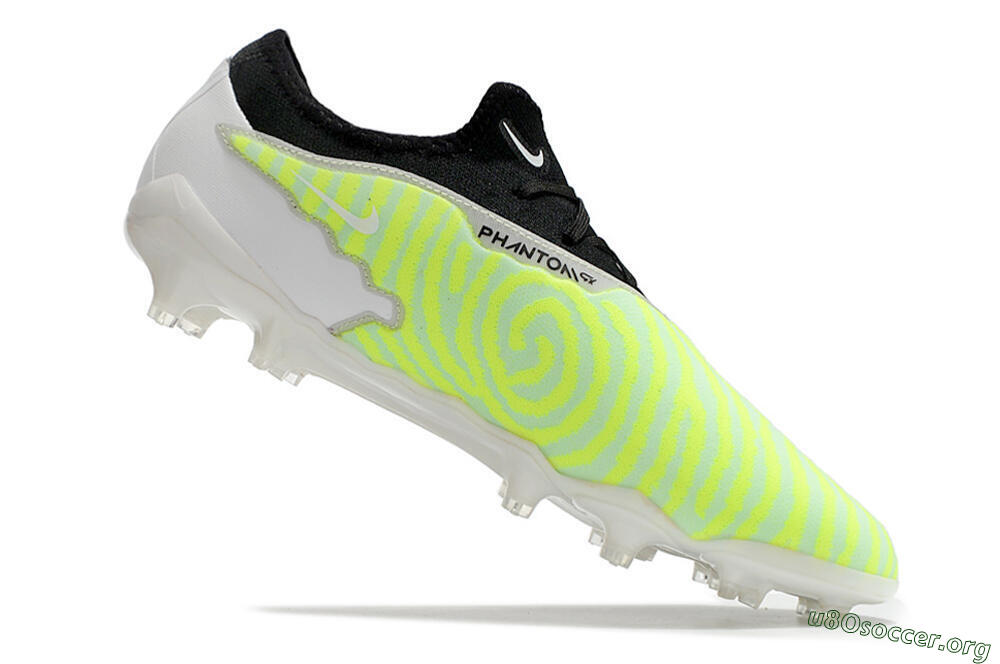 Nike React Phantom GX Academy FG Football Boots - Yellow/Black/White 4