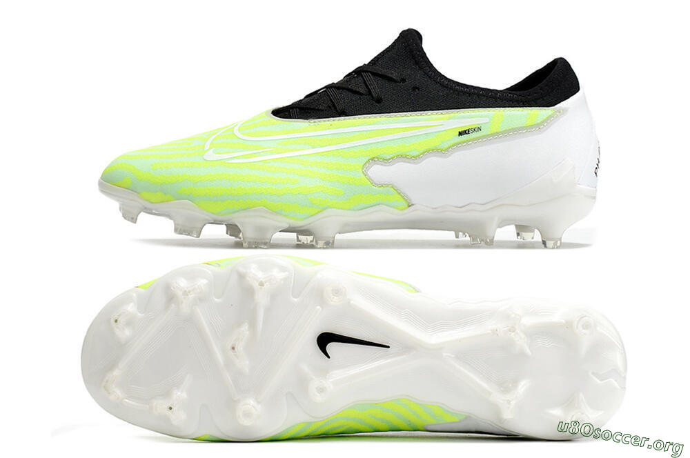 Nike React Phantom GX Academy FG Football Boots - Yellow/Black/White 1