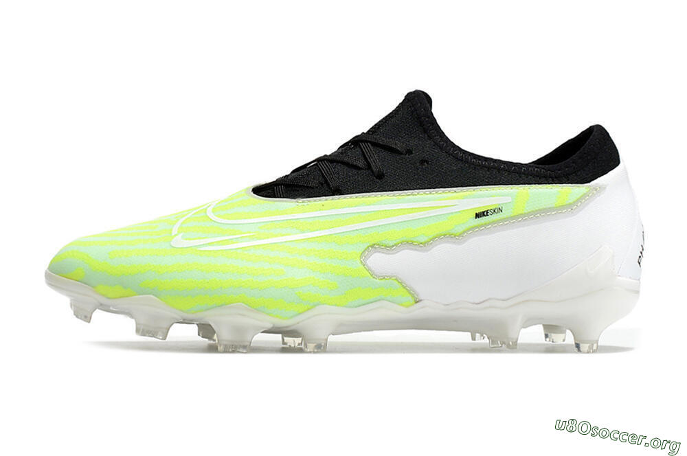 Nike React Phantom GX Academy FG Football Boots - Yellow/Black/White 3