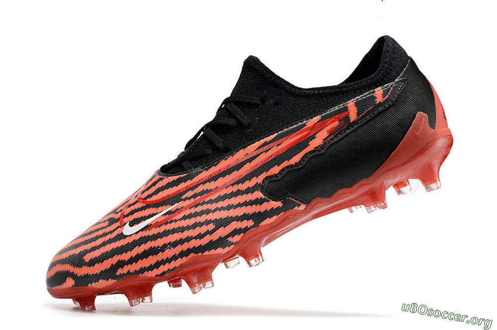 Nike React Phantom GX Academy FG Football Boots - Red/Black/White 5