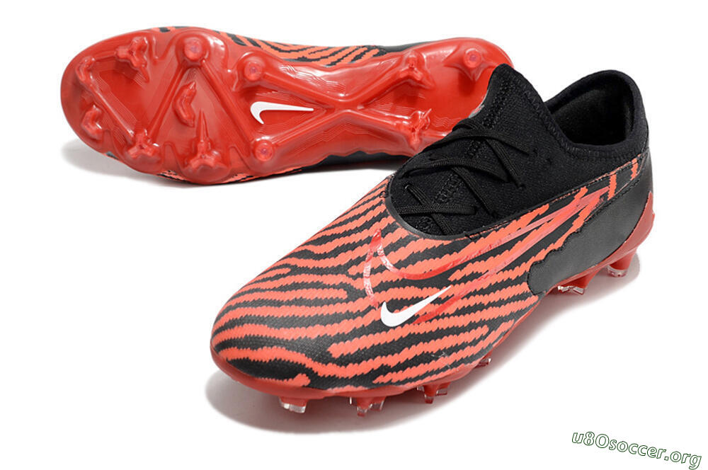 Nike React Phantom GX Academy FG Football Boots - Red/Black/White 0