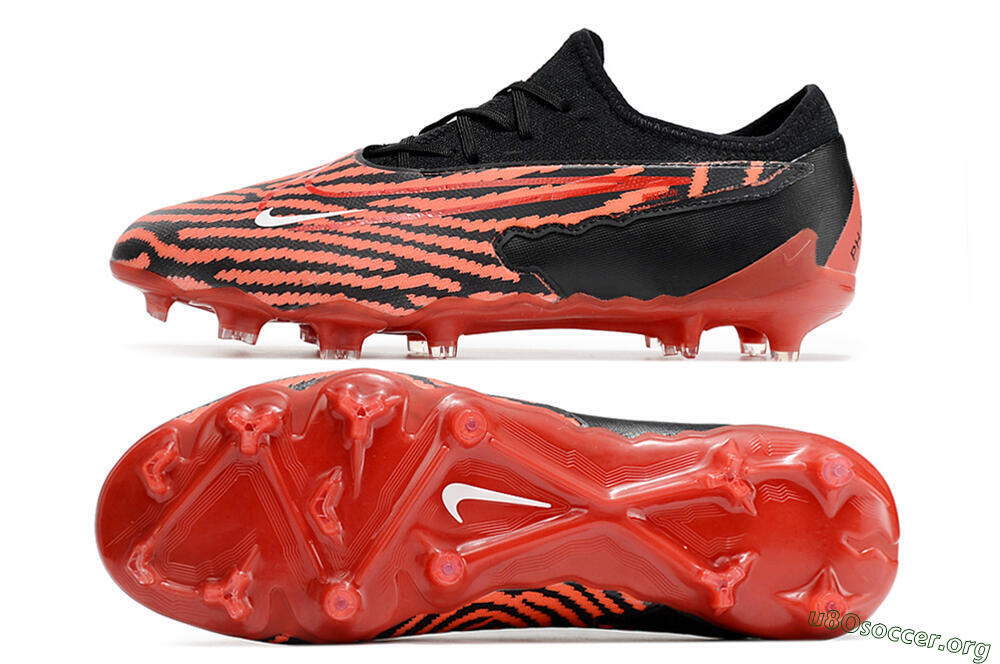 Nike React Phantom GX Academy FG Football Boots - Red/Black/White 1
