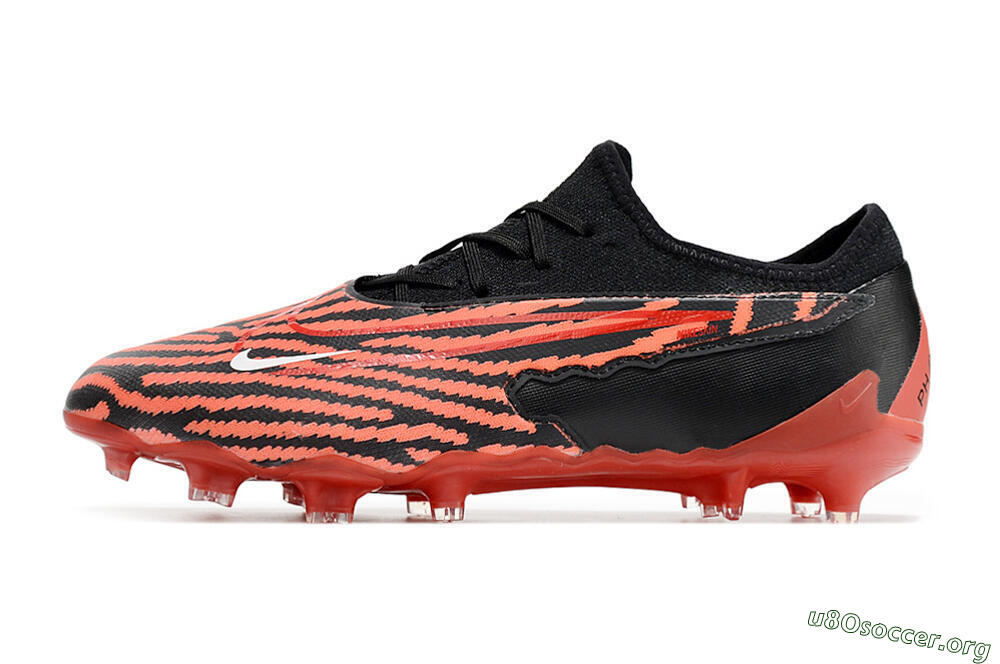Nike React Phantom GX Academy FG Football Boots - Red/Black/White 3