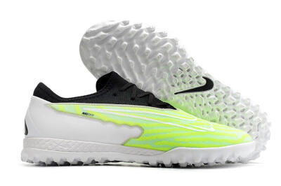 Nike React Phantom GX Pro TF Football Shoes - Green/Black/White