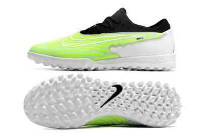 Nike React Phantom GX Pro TF Football Shoes - Green/Black/White