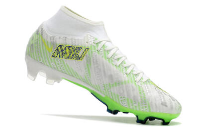 Nike Air Zoom Mercurial Superfly 9 Academy FG Football Boots - White/Green/Yellow
