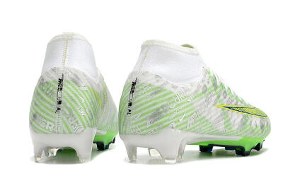 Nike Air Zoom Mercurial Superfly 9 Academy FG Football Boots - White/Green/Yellow