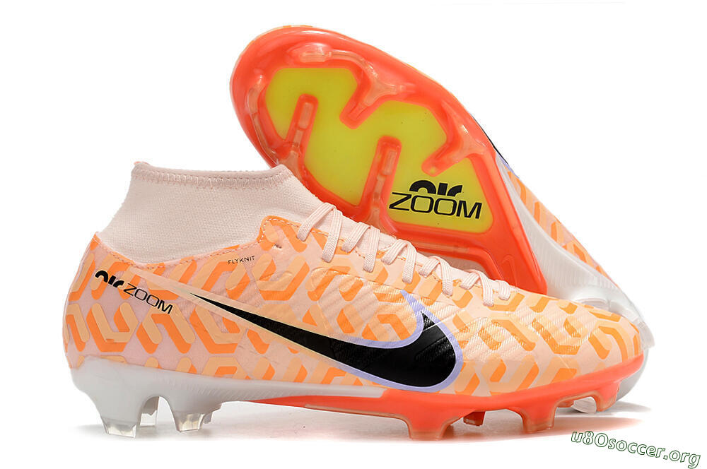 Nike Air Zoom Mercurial Superfly 9 Academy FG Football Boots - Orange/Black/Purple 2